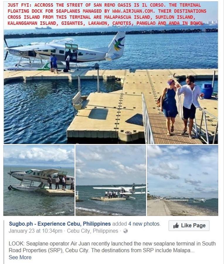 San Remo Oasis, Citta De Mari Lägenhet Cebu Exteriör bild